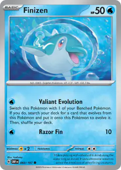 Finizen Common card from Obsidian Flames
