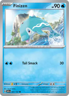 Finizen Common card from Obsidian Flames
