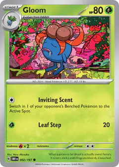 Gloom Common card from Obsidian Flames