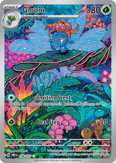 Gloom Illustration Rare card from Obsidian Flames