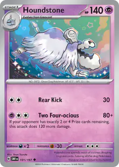 Houndstone Uncommon card from Obsidian Flames