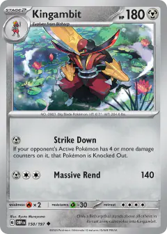 Kingambit Uncommon card from Obsidian Flames