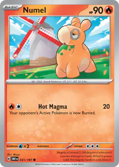 Numel Common card from Obsidian Flames