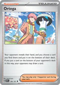 Ortega Uncommon card from Obsidian Flames
