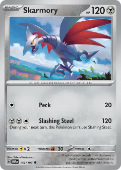 Skarmory Uncommon card from Obsidian Flames