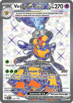 Vespiquen ex Ultra Rare card from Obsidian Flames