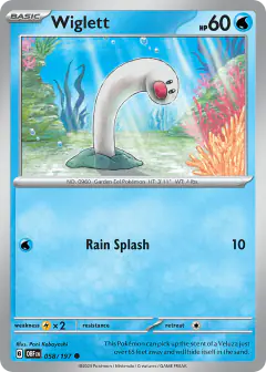 Wiglett Common card from Obsidian Flames
