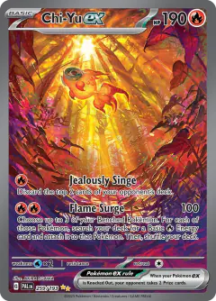 Chi-Yu ex Special Illustration Rare card from Paldea Evolved