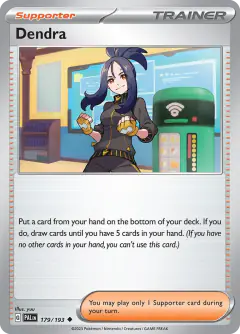 Dendra Uncommon card from Paldea Evolved