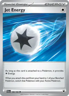 Jet Energy Uncommon card from Paldea Evolved