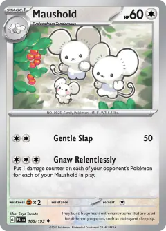 Maushold Uncommon card from Paldea Evolved