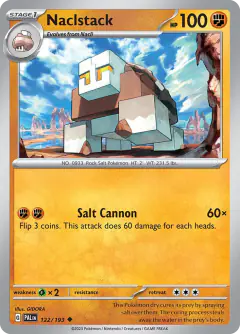 Naclstack Uncommon card from Paldea Evolved