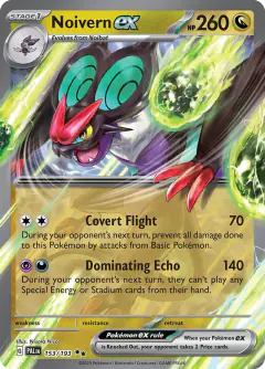Noivern ex Double Rare card from Paldea Evolved