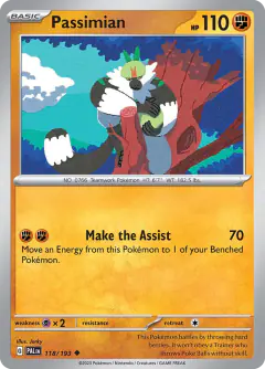 Passimian Uncommon card from Paldea Evolved
