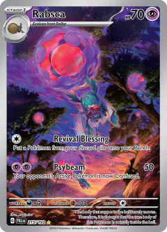 Rabsca Illustration Rare card from Paldea Evolved