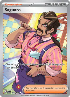 Saguaro Ultra Rare card from Paldea Evolved
