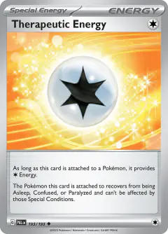 Therapeutic Energy Uncommon card from Paldea Evolved