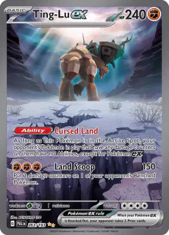 Ting-Lu ex Special Illustration Rare card from Paldea Evolved