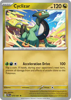 Cyclizar Rare card from Paldean Fates