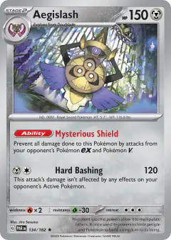 Aegislash Rare card from Paradox Rift
