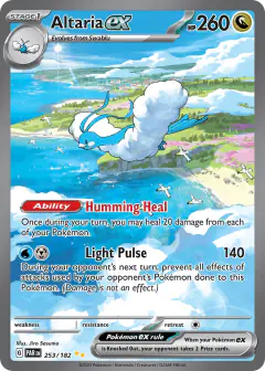 Altaria ex Special Illustration Rare card from Paradox Rift
