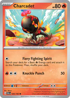 Charcadet Common card from Paradox Rift