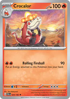 Crocalor Uncommon card from Paradox Rift