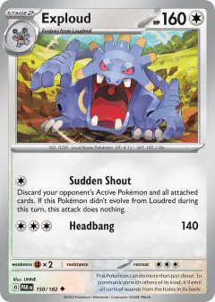 Exploud Uncommon card from Paradox Rift