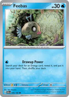 Feebas Common card from Paradox Rift