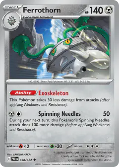 Ferrothorn Uncommon card from Paradox Rift