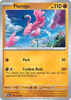 Flamigo Common card from Paradox Rift