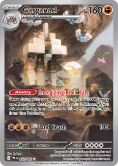 Garganacl Illustration Rare card from Paradox Rift