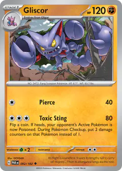 Gliscor Uncommon card from Paradox Rift