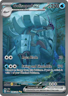Golisopod ex Special Illustration Rare card from Paradox Rift