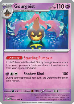 Gourgeist Uncommon card from Paradox Rift