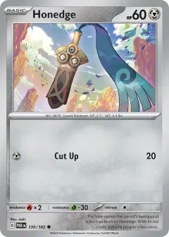 Honedge Common card from Paradox Rift