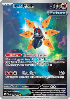 Iron Moth Illustration Rare card from Paradox Rift