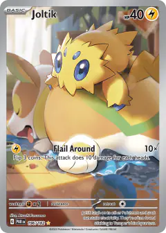 Joltik Illustration Rare card from Paradox Rift
