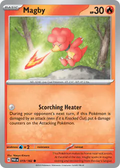 Magby Common card from Paradox Rift