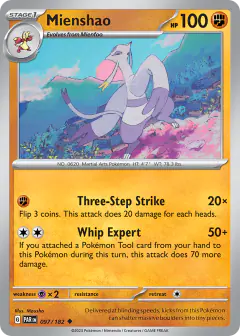 Mienshao Uncommon card from Paradox Rift