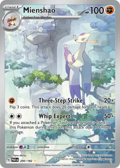 Mienshao Illustration Rare card from Paradox Rift