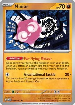 Minior Uncommon card from Paradox Rift