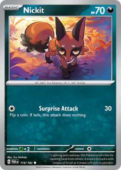 Nickit Common card from Paradox Rift