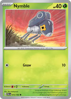 Nymble Common card from Paradox Rift