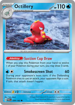 Octillery Common card from Paradox Rift