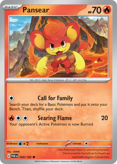 Pansear Common card from Paradox Rift