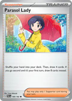 Parasol Lady Common card from Paradox Rift
