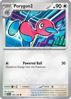 Porygon2 Common card from Paradox Rift
