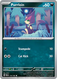 Purrloin Common card from Paradox Rift