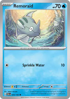 Remoraid Common card from Paradox Rift